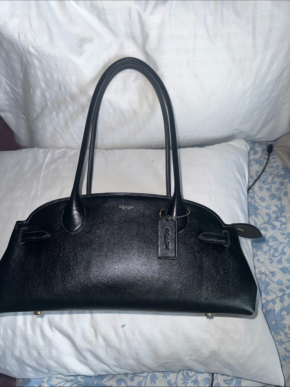 Coach Empire 34 in Glazed Leather